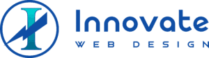 Innovate Web Design Logo Blue Version